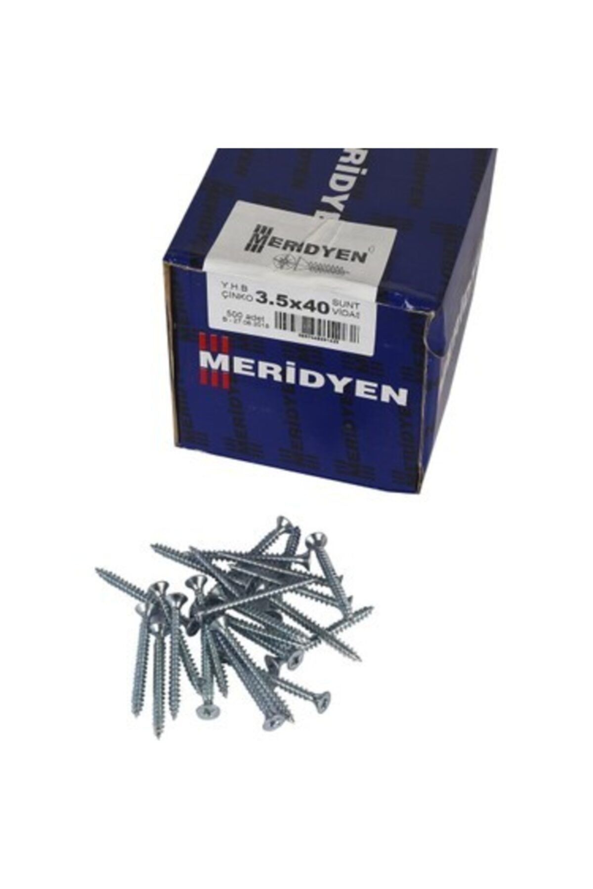 Meridyen Sunta - Ağaç - Mdf Vidası 3,5*40mm (500 Adet) 1paket