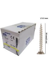 3.5x50 Sunta Ve Ağaç Vidası Paket 500 Adet