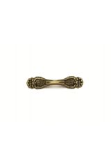 (10 ADET) 258-96-64a Kulp Eskitme Antik Sarı Mobilya Komidin Konsol Şifonyer Çekmece Kulbu 96-64mm