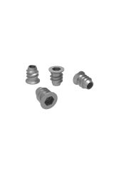 (20 Adet) V121 Metal Zamak Dübel Ahşap Mobilya Bağlantı Dübeli Metal Vida Yuvası M10 13*17